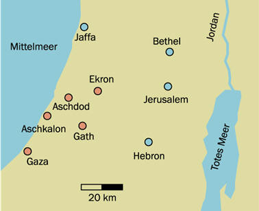 Pentapolis der Philister