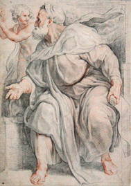 Prophet Hesechiel von Peter Paul Rubens